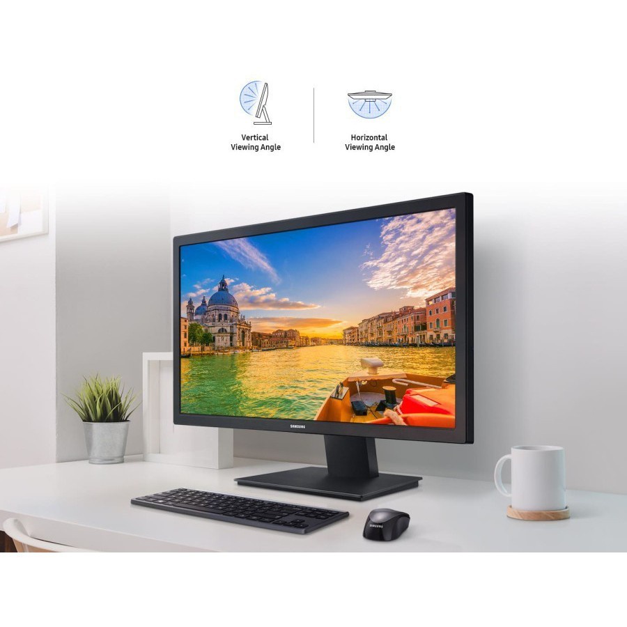 Samsung LED Monitor 24 Inch (LS24A310NHEXXD) 1080p 60Hz HDMI VGA TOP MARKOTOP