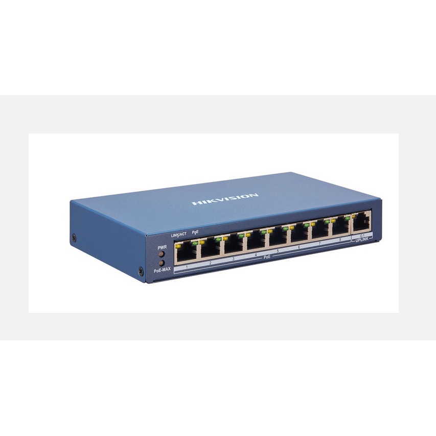 DS-3E1309P-EI Switch POE 8Port MANAGED HIKVISION