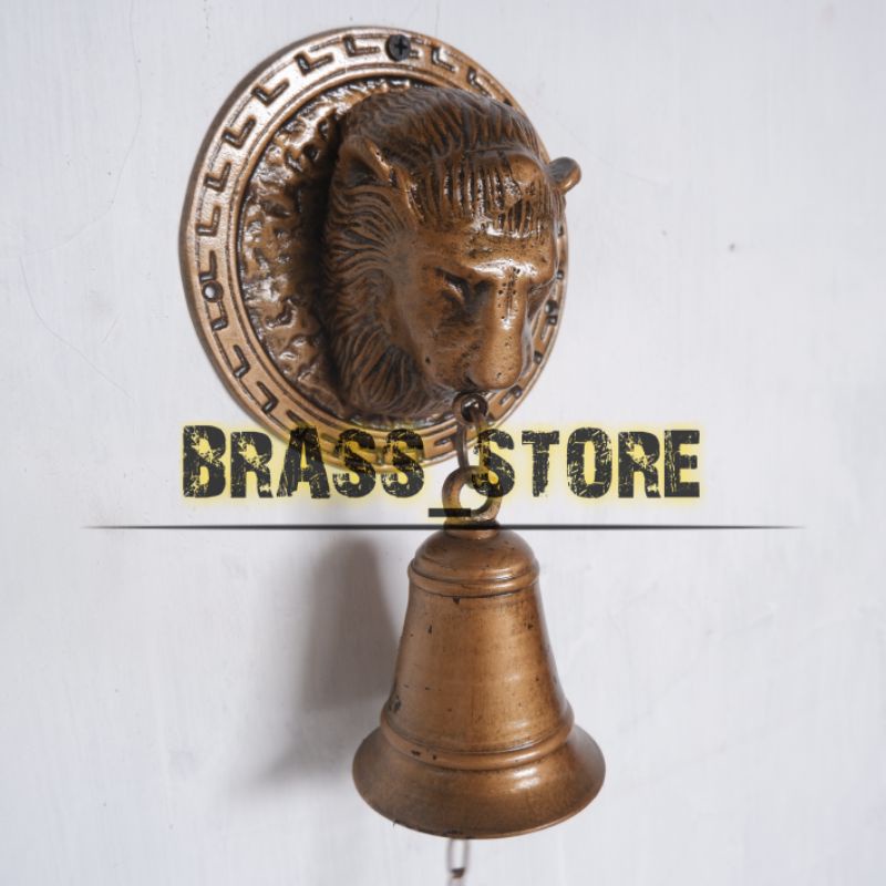 Bel Lonceng Kuningan Lonceng Pintu Pagar Rumah