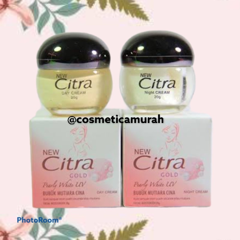(cc,ux) CITRA GOLD CREAM SIANG DAN MALAM - CREAM PEMUTIH WAJAH CITRA GOLD DAY AND NIGHT