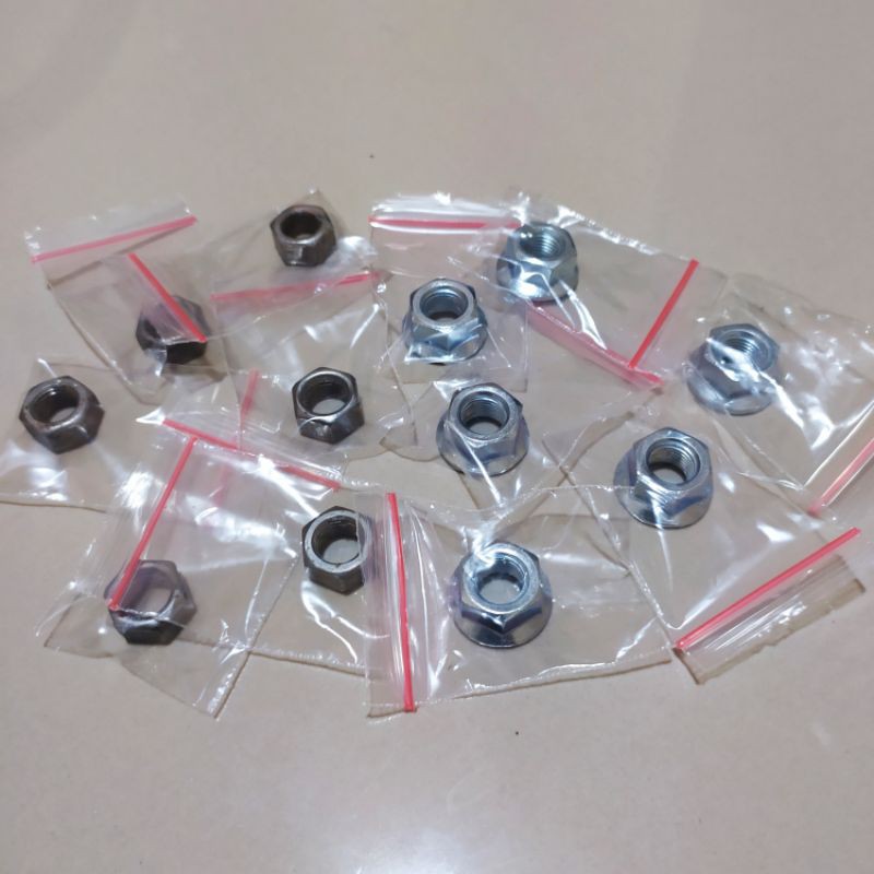 Mur Sepeda As 13 Mur Sepeda As 15 Mur Roda Depan Belakang