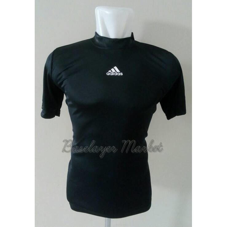 Baselayer Shortsleeve Adidas Lengan Pendek Gym Baju Olahraga