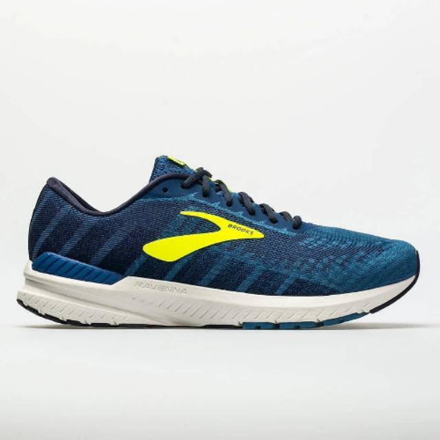 Brooks Ravenna 10 Mens Running Navy Lime Original BNIB