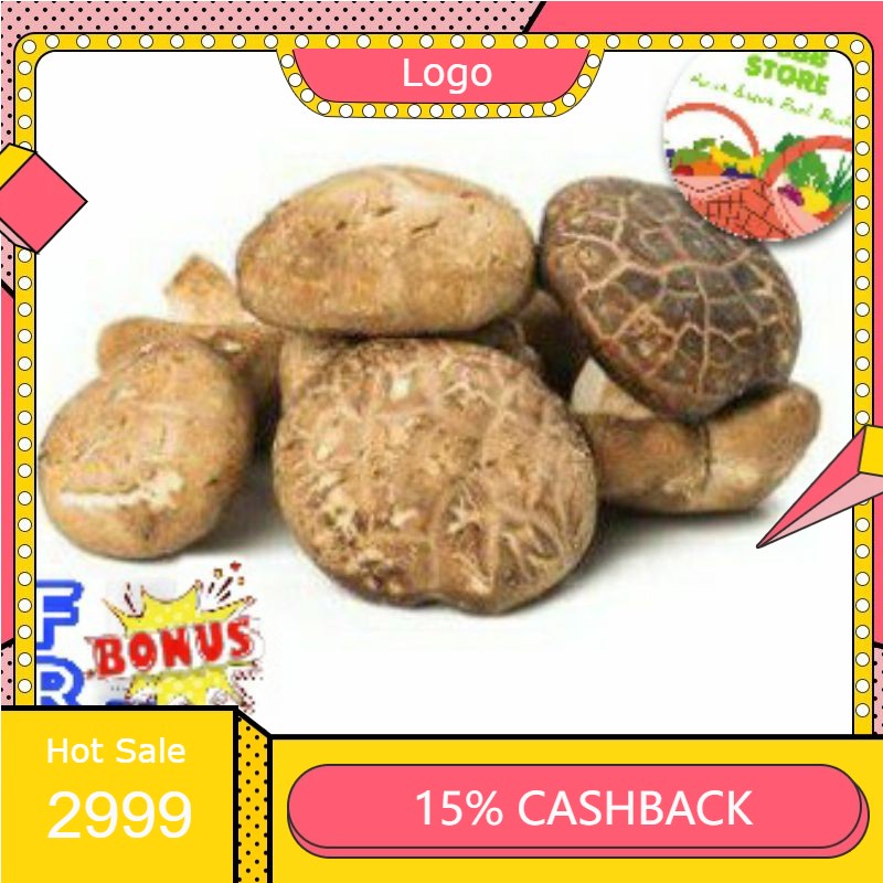 

Jamur Shitake Kering - Per Pack