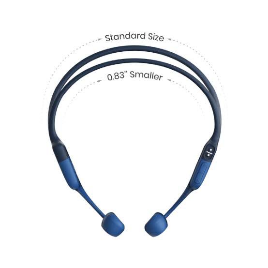 Aftershokz - SHOKZ OpenRun Mini Bone Conduction Earphone Bluetooth Open Ear Endurance Earphone - Garansi Resmi TAM 2 Tahun