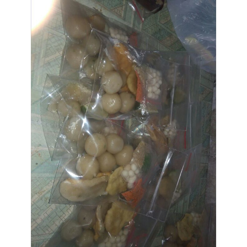 

baso aci kuah pedas