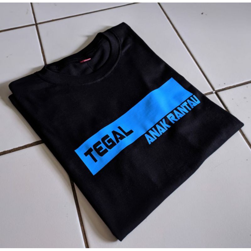 Baju kaos t-shirt Tegal anak rantau // kaos wong ngapak