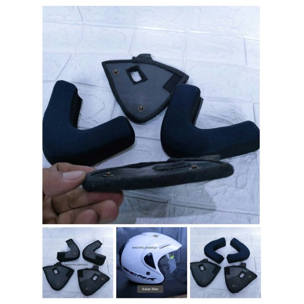 Busa Spon Pipi Helm BMC FUJI R Plus Bantalan Pipi