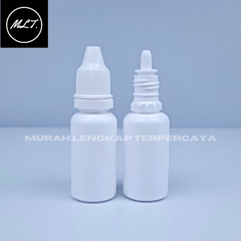 BOTOL TETES 10 ML TUTUP SEGEL / BOTOL TETES 10ML PUTIH SEGEL INSTO