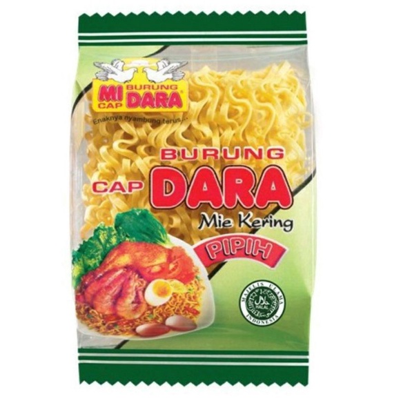 

Murah mie kering pipih/mie burung dara✅