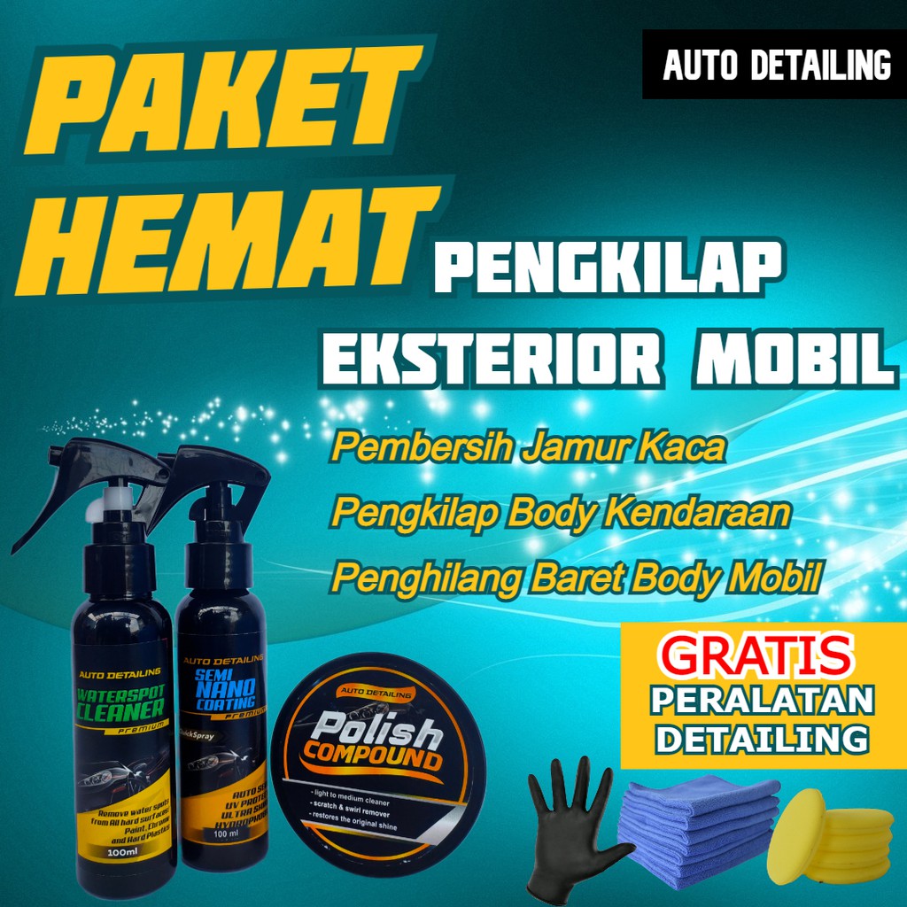 Penghilang Jamur Body Kompon Mobil Pengkilap Body Kendaraan