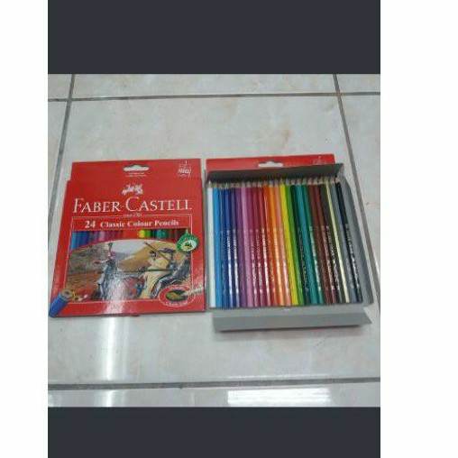 

Pensil Warna Faber Castell 24 Panjang Classic