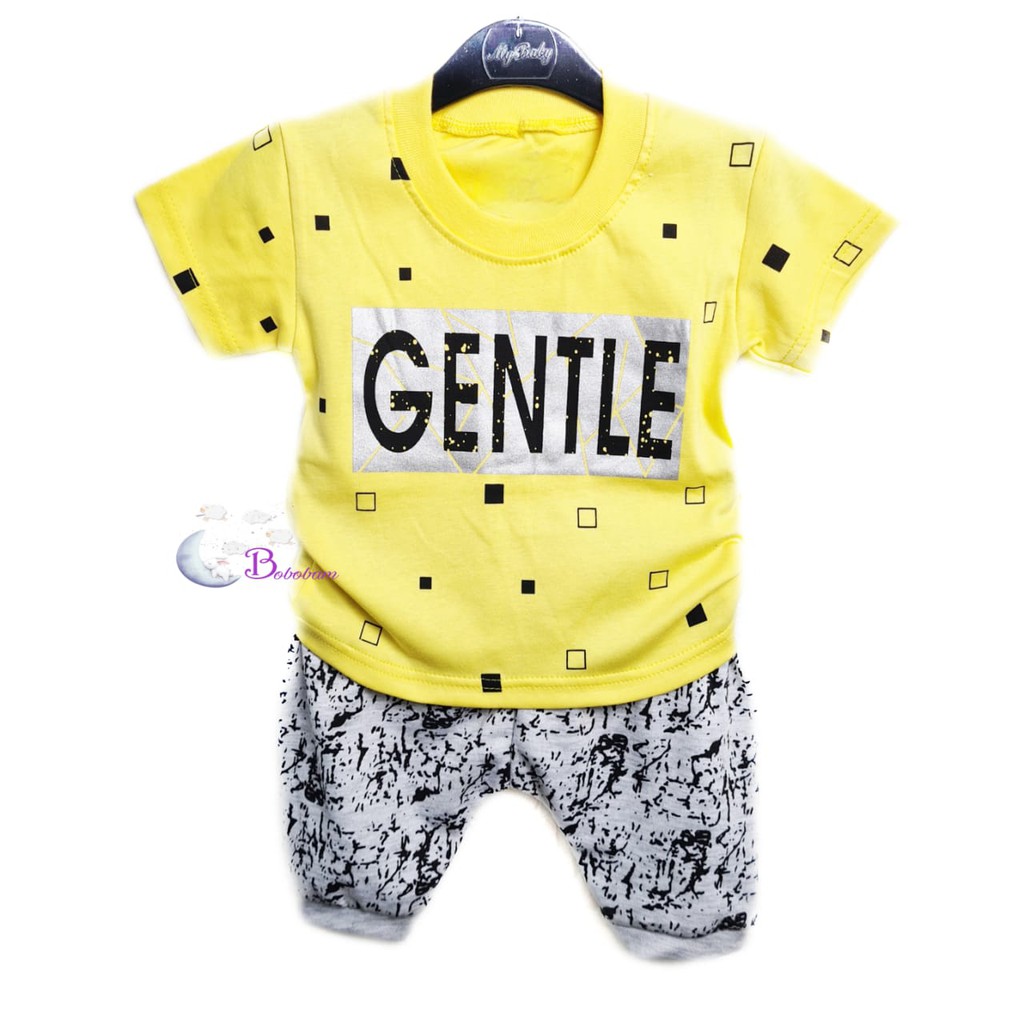 ECER BOBOBAM SETELAN ANAK LAKI-LAKI GENTLE / SETELAN ANAK HARGA BAJU BABY KEREN KECE MURAH GROSIR