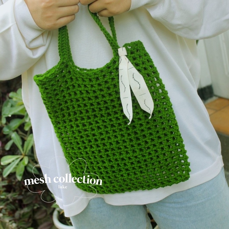 Mesh Market Crochet Bag