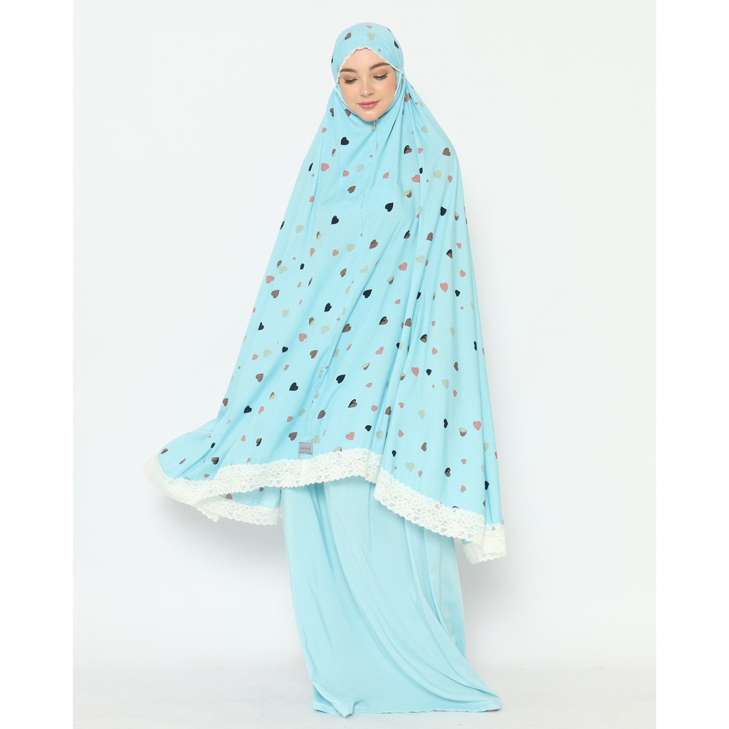 Nakajima - Mukena Katun Rayon 2IN1-Resleting KR-464