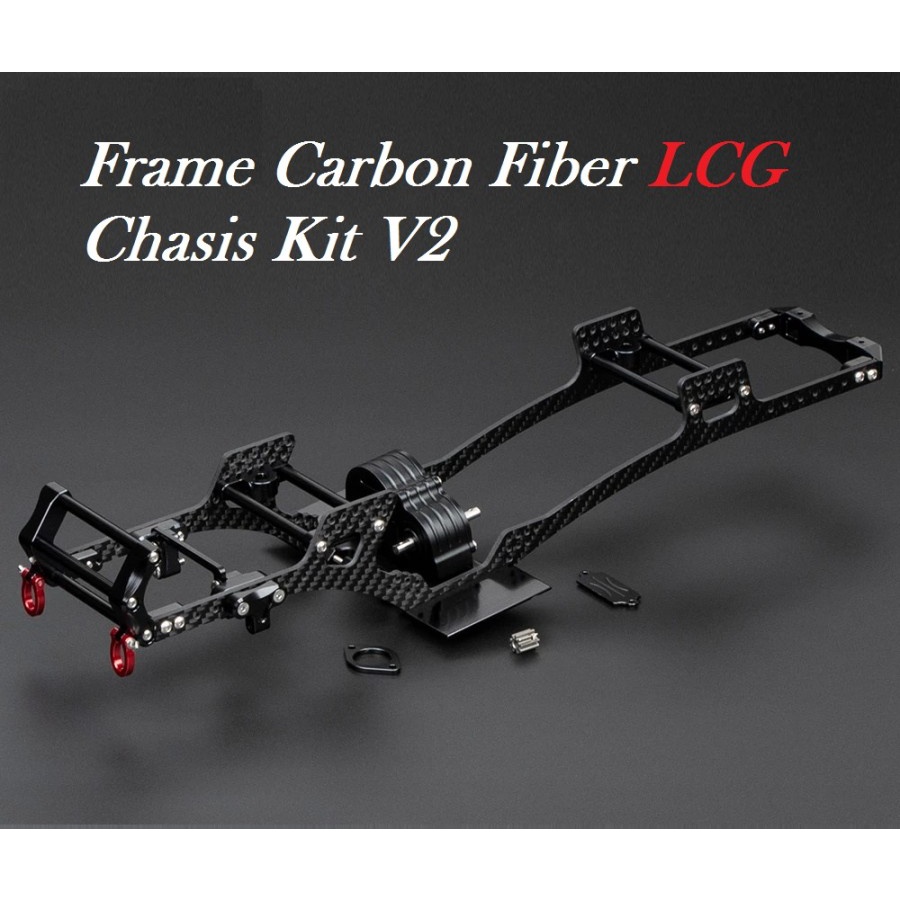 LCG Chassis Kit V2 1/10 adventure rc car not scx10 trx4 injora scx10ii