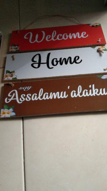 Hiasan Dinding Poster Kayu Al-204