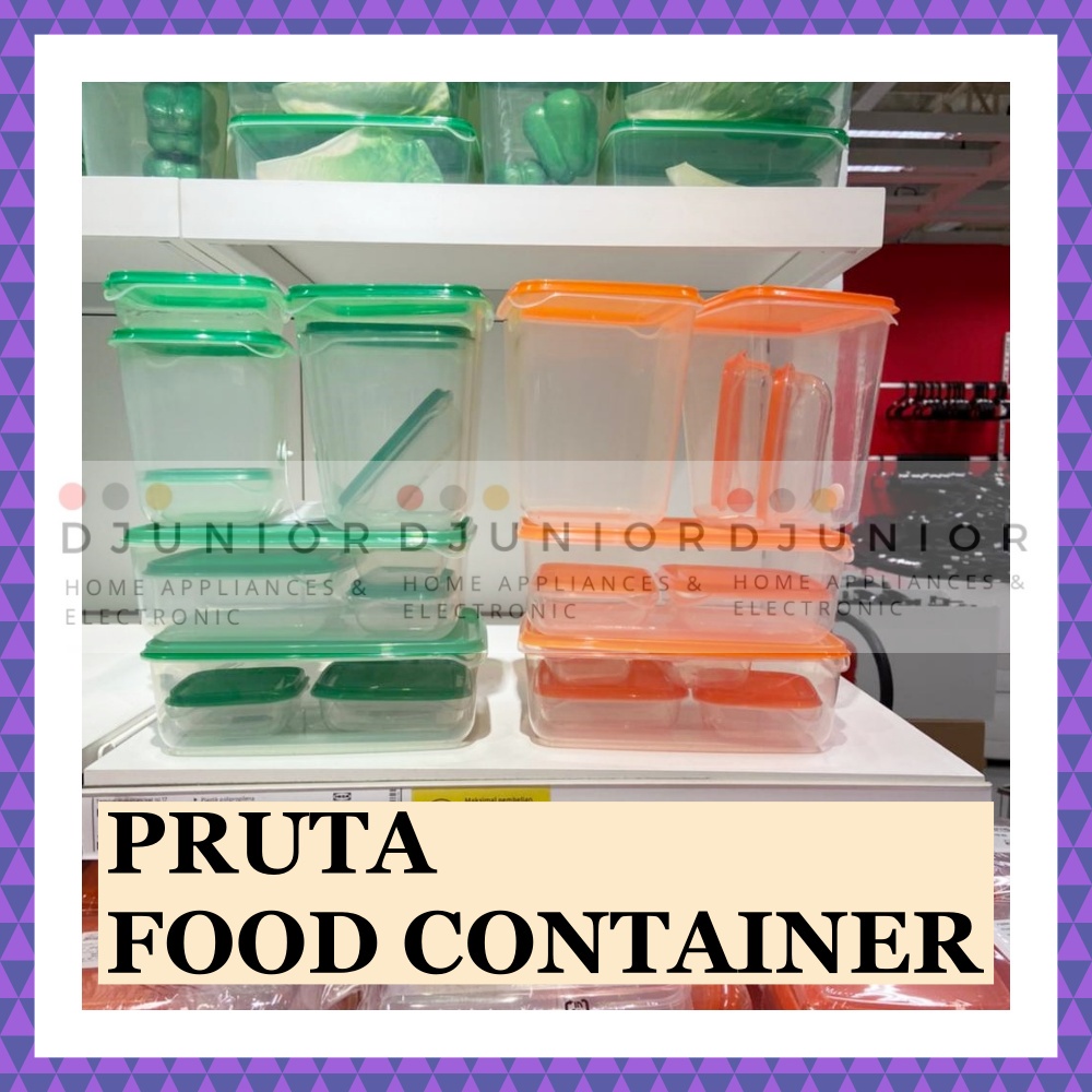 KONTAINER TEMPAT PENYIMPANAN MAKANAN FOOD CONTAINER SET PRUTA - LIVIN