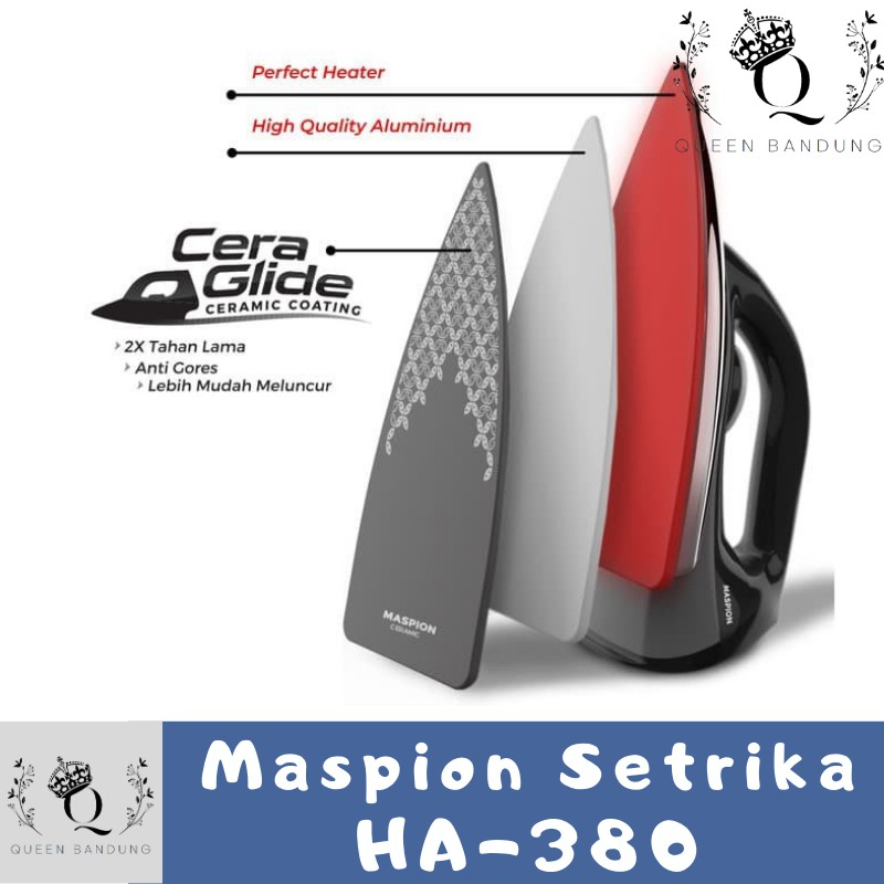 Maspion Setrika HA-380 Batik Series