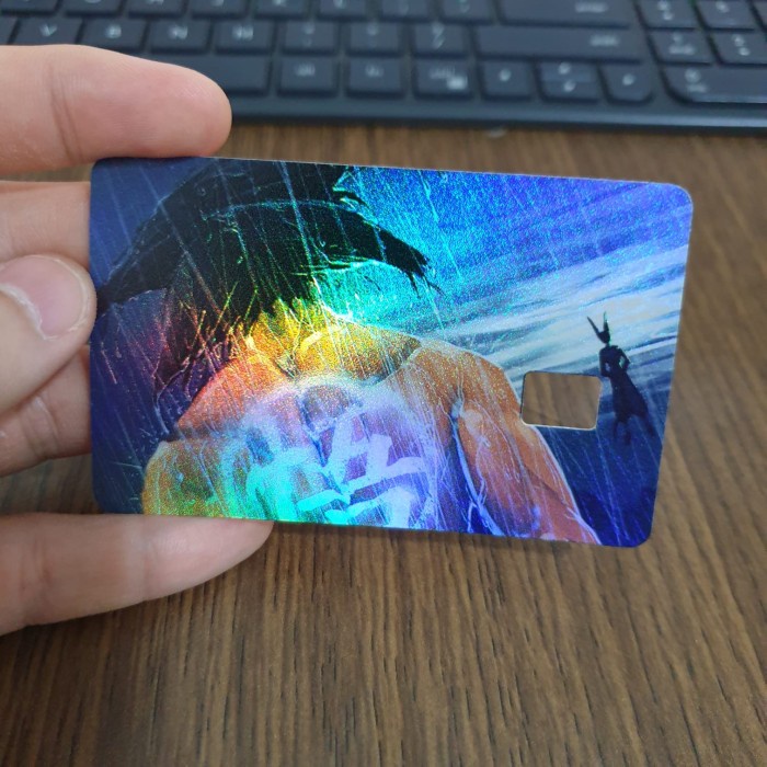 

Sticker Skin ATM Hologram CH0053 - Dragon Ball - Goku Vs Beerus