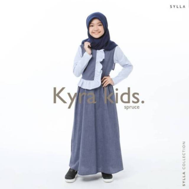 GAMIS ANAK KYRA DRESS BY SYLLA