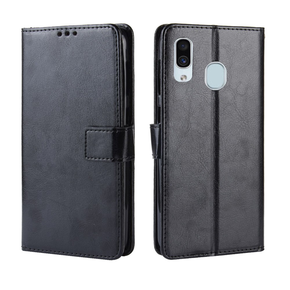 For Samsung Galaxy A40 Case Flip Luxury PU Leather Phone