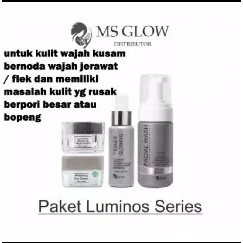 MS GLOW PAKET LOMINUS MS GLOW ORIGINAL MS GLOW BPOM