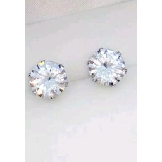 Anting Tusuk Permata Bahan Titanium Premium Untuk Wanita Anti Karat