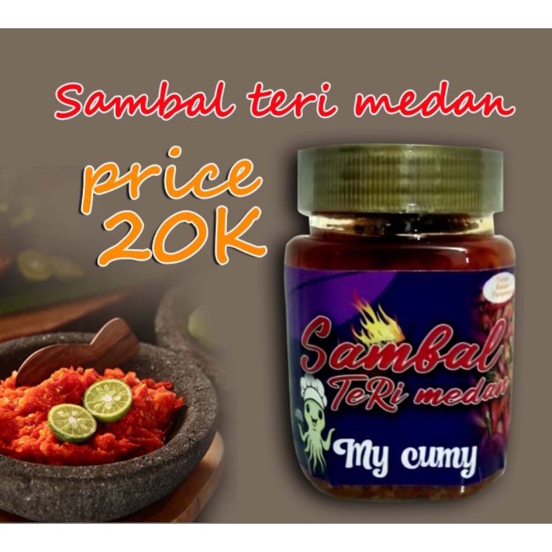 

sambal teri medan/promo/cod