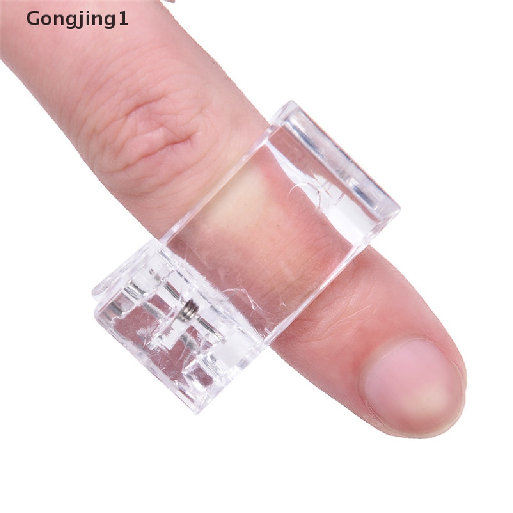 Gongjing1 Klip Cetakan Extension Kuku Palsu