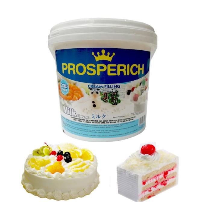 

(BISA COD) Prosperich cream filling / whip cream 3kg