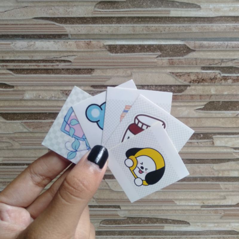 

Stiker Chromo Ukuran 4x4 (77Pcs)