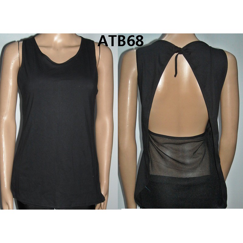 Baju senam tanktop senam zumba yoga dance gym kode ATB 68