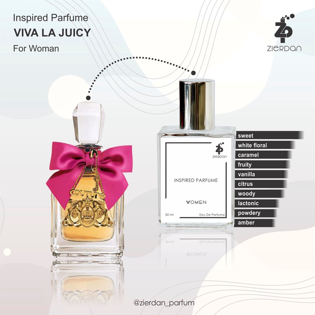 Zierdan Inspired Parfum Viva La Juicy Parfume Farfum Minyak Wangi Tahan Lama Wanita Cewek