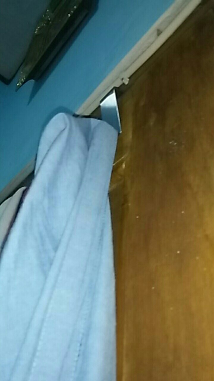 Gantungan Baju Minimalis Pintu Stainless Serbaguna Murah Hemat