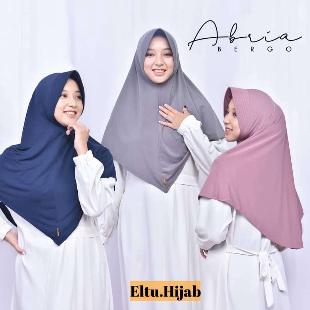 ELTU BERGO/HIJAB INSTANS/JILBAB ABRIA ELTU BY ELZATTA