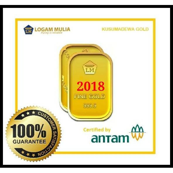 TERMURAH logam mulia 25gr lm antam 25gr