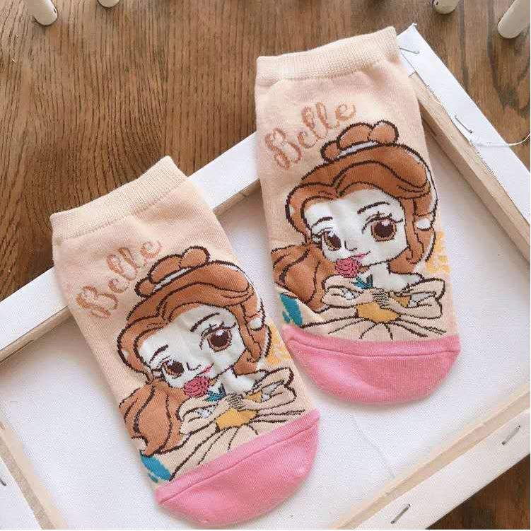 PRINCESS 2 - Kaos Kaki Pendek Semata Kaki/ Kaos Kaki Ankle Dewasa Wanita-KWMR-006