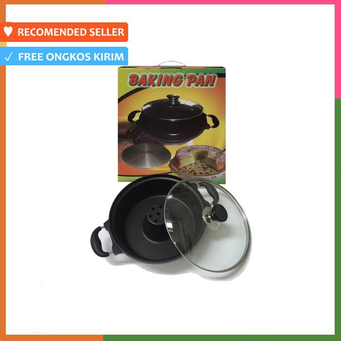 BAKING PAN 28 CM CETAKAN KUE ANTI LENGKET KUALITAS DIATAS BIMA ORCHID