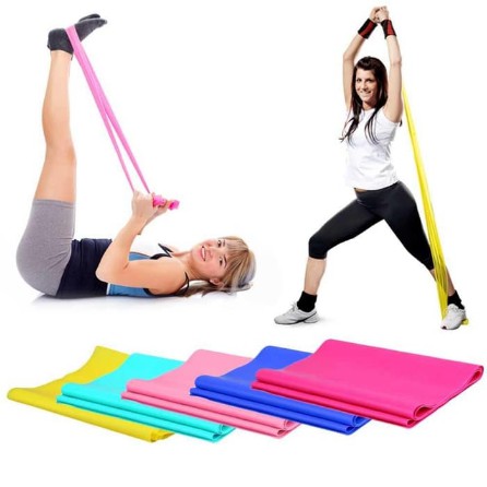 (MAINANKYU) ELASTIC RUBBER KARET RESISTANCE BAND ELASTIS STRETCHING FITNESS YOGA PILATES