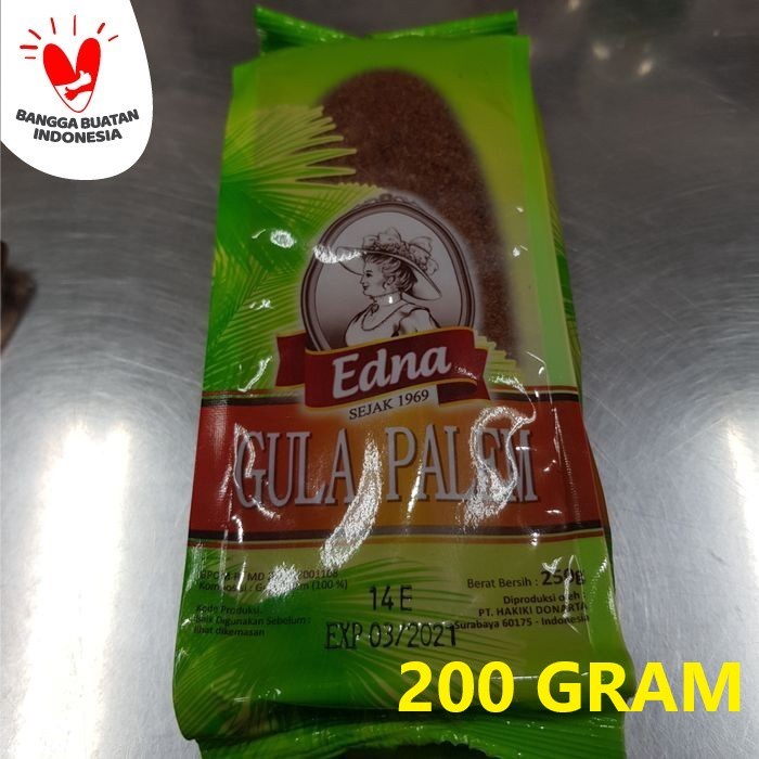 

Gula Palem EDNA / Aren / gula Semut - Palm Sugar 250gr - EDNA