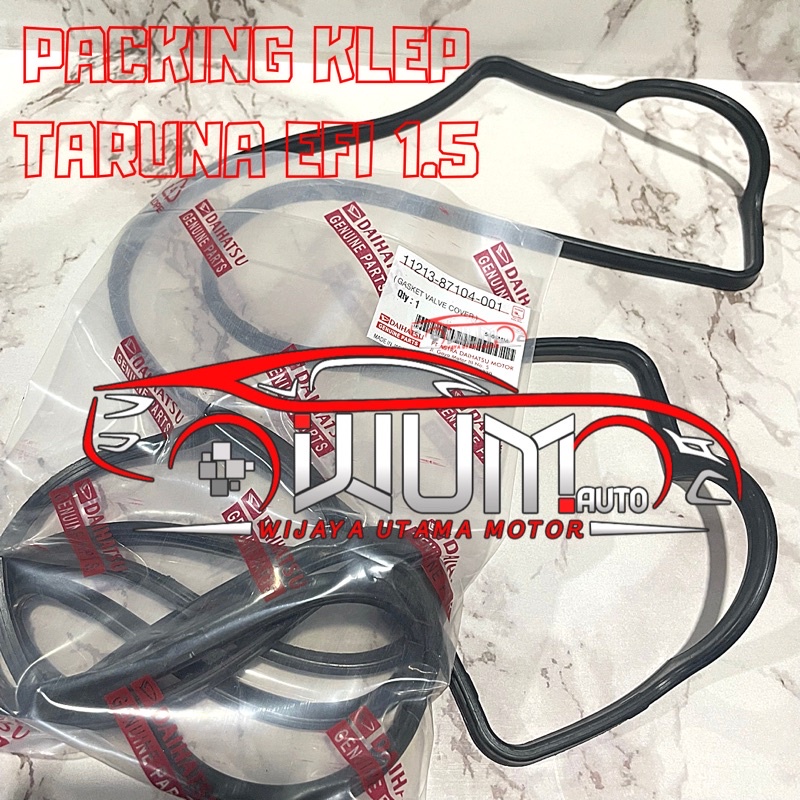 GASKET COVER PAKING KARET TUTUP KLEP TARUNA EFI 1.5 CC