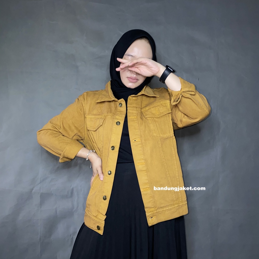 JAKET JEANS SANDWASH || CLASIC DENIM PRIA DAN WANITA