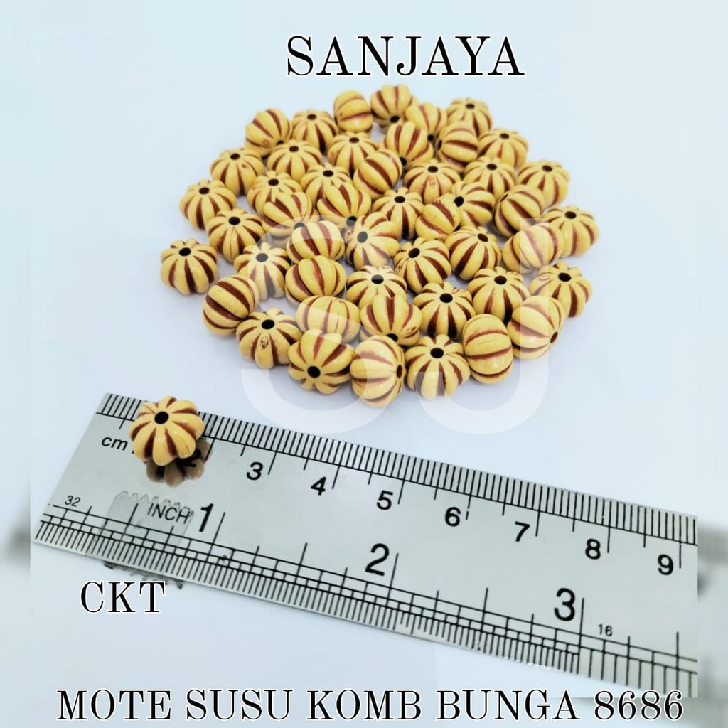 MANIK SUSU / MOTE SUSU / MANIK COKLAT / MANIK BUNGA/ MANIK COKLAT BUNGA/ MOTE SUSU KOMB. BUNGA 8686 CKT