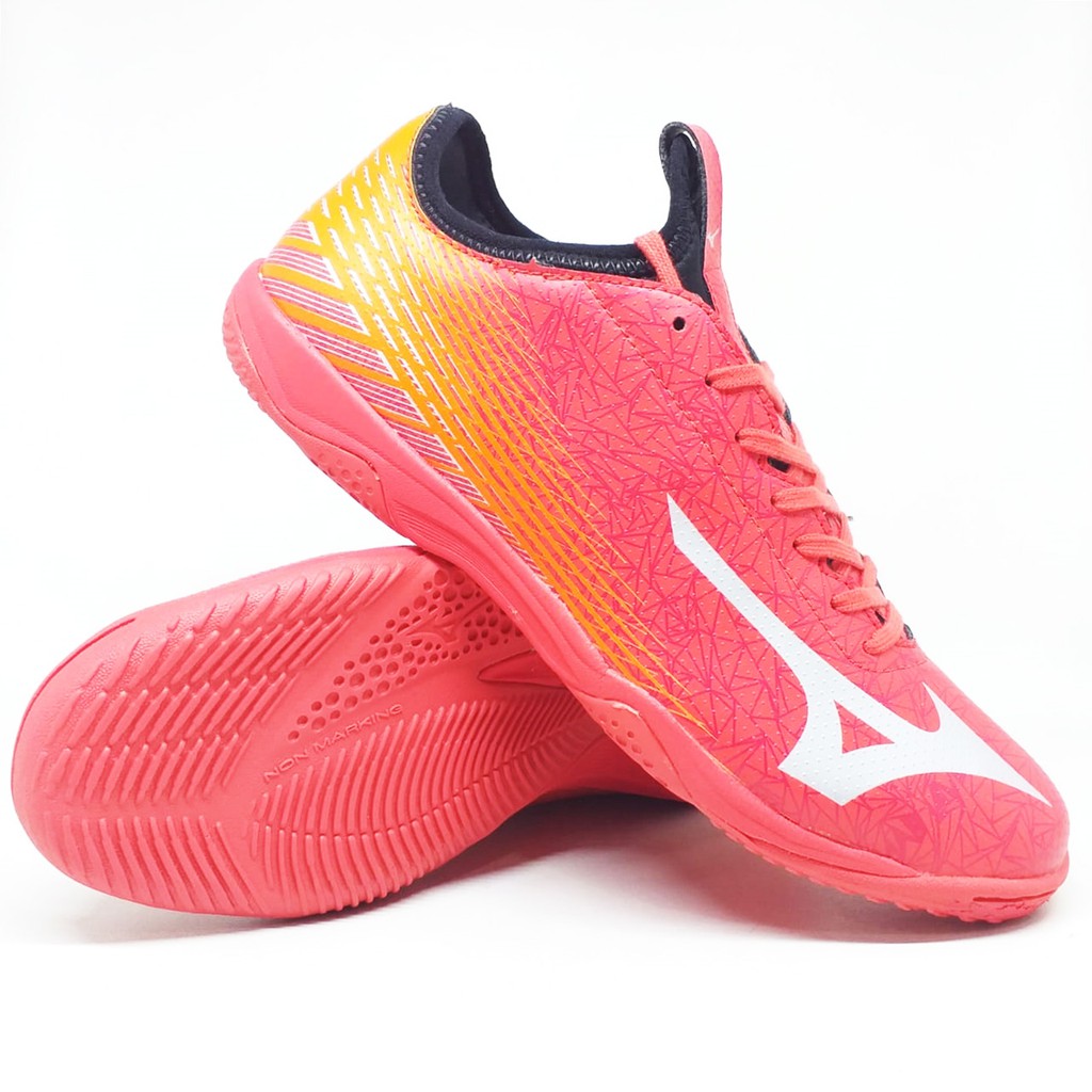  Sepatu  Futsal  Mizuno Basara Sala Pro IN Red Shopee  