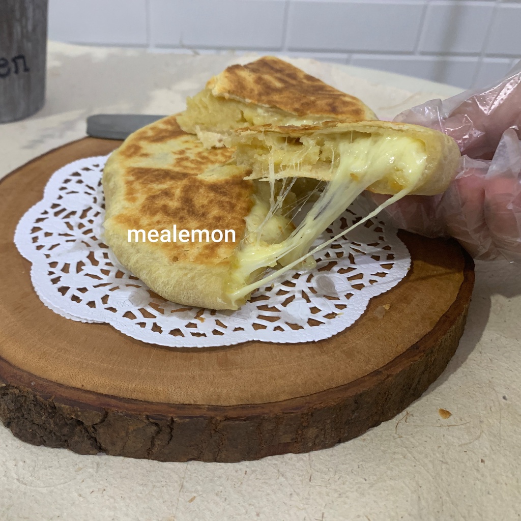 

Mozarella Potato Bread - Roti Tanpa Ragi