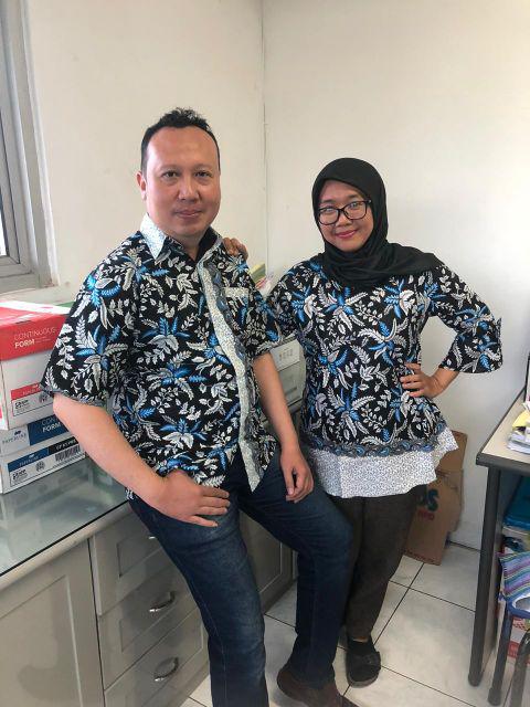 Maura Couple - Sania Ruffle Batik Couple Ori  Ndoro Jowi Dnt Garasi Termurah  Shopee - Couple Reno