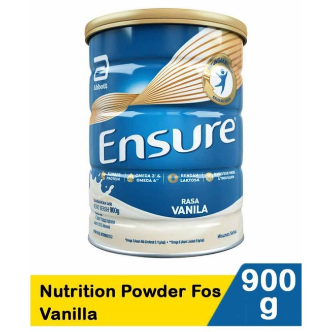 

Ensure Vanila 900gr- Susu Nutrisi Rendah Laktosa