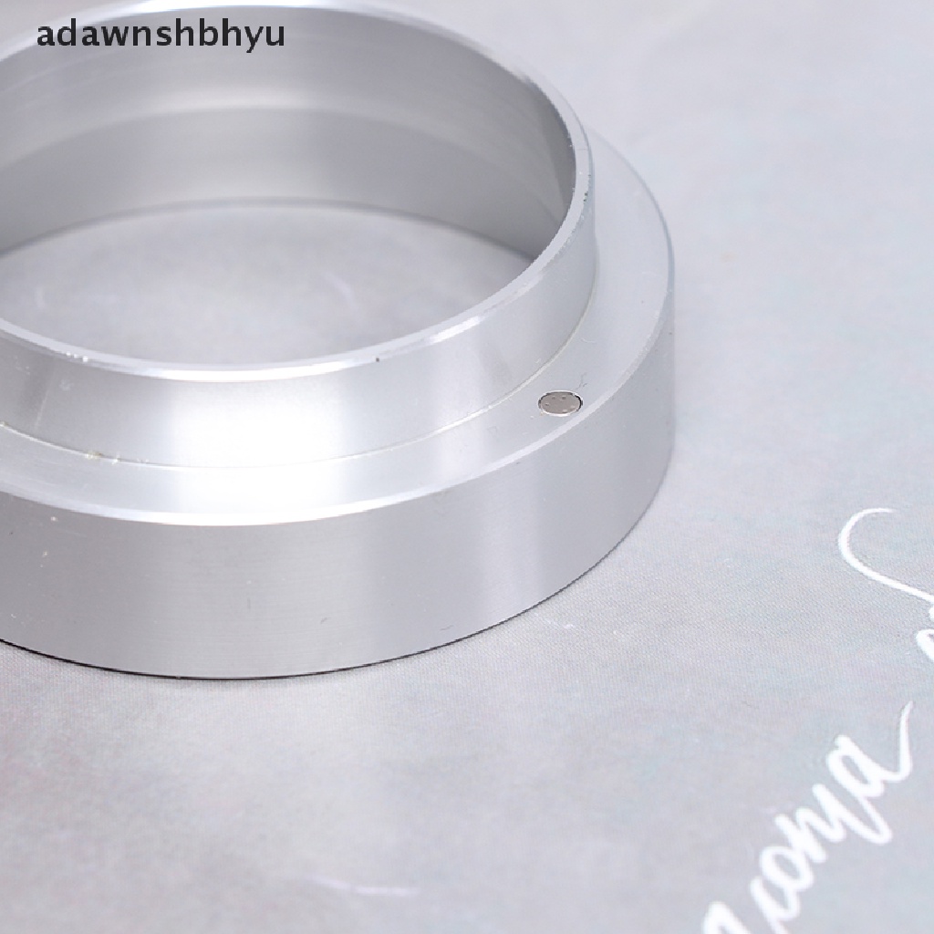 Adawnshbhyu 51mm Stainless Steel Intelligent Dosing Ring Brewing Bowl Coffee Untuk Membuat Kopi