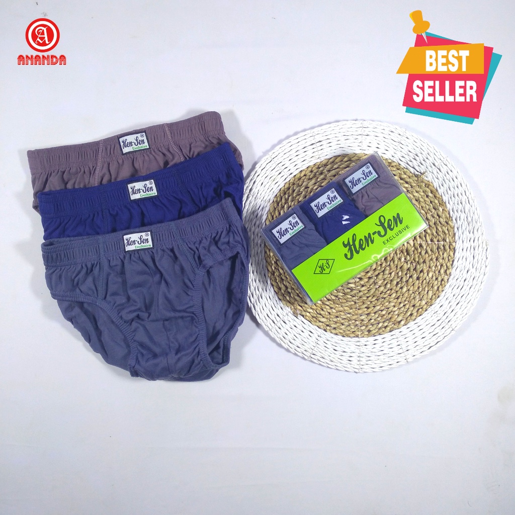 Jual Hen-Sen Celana Dalam Pria Dewasa/ CD Cowok/ Sempak Pria/ Sempak